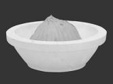 石膏鉢